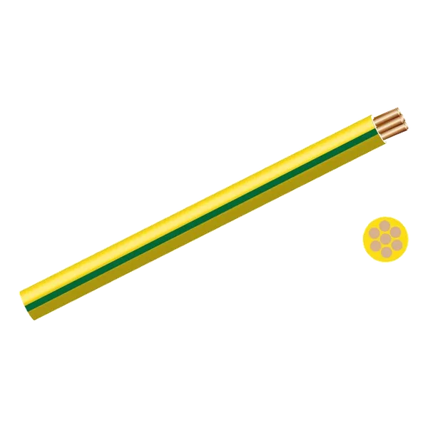 1.5mm Housewire Grn/Yl (100m)