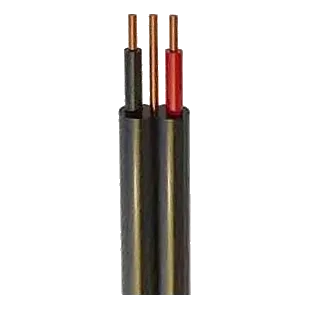 1.5mm² Black Flat Twin And Earth Cable – 20m
