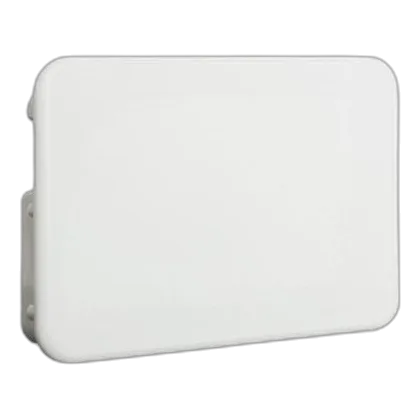100mmx100mm PVC Trunking End Cap – White