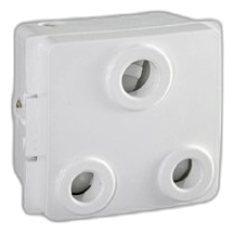 Major-Tech Veti V201Wt Socket Module, White