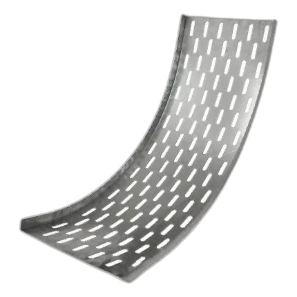 101mm X 19mm Light Duty Cable Tray Internal Bend