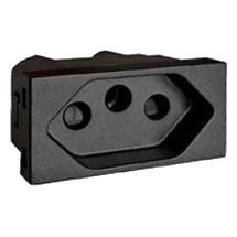 Onesto Matrix Bk-Mxm-P001Eu Slimline Socket Module, Black
