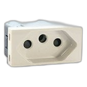 Onesto Matrix Mxm-P001Eu Slimline Socket Module, White