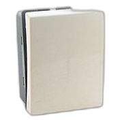 Onesto Matrix Mxm-S021B 1 Way Medium Switch Module, White