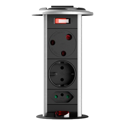 Powerlogic Pdo Mk1.1 Black & Silver Pop Up Tower