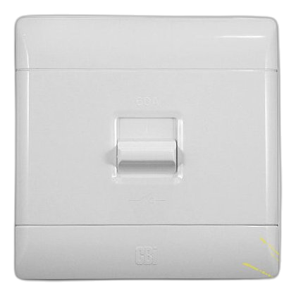 Cbi 4X4 60Amp 2 Pole Isolator, White