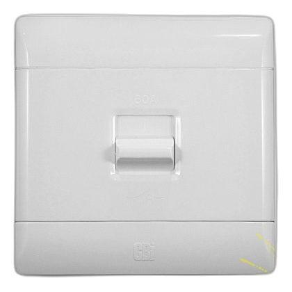 Cbi 4X4 60Amp 3 Pole Isolator, White