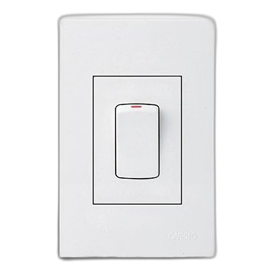 Onesto Matrix 2X4 30Amp 2 Pole Isolator, White