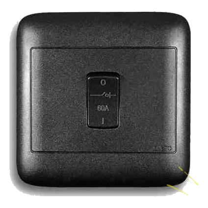 Onesto Oracle 4X4 60Amp 2 Pole Isolator, Black