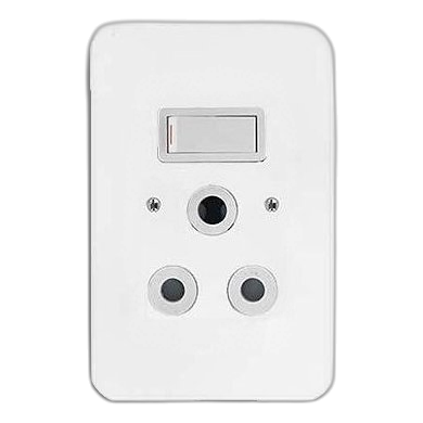 Crabtree Classic 18062/101 2X4 Single Vertical Socket, White