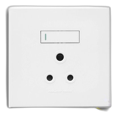 Majojr-Tech Veti 3 3Vw21 4X4 Single Socket, White