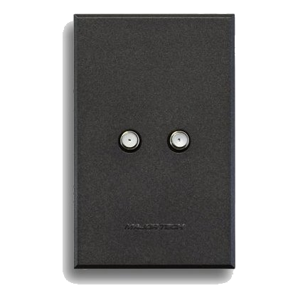MAJOR-TECH VETI 3 3V132G 2X4 2xSATELLITE SOCKET, GRAPHITE
