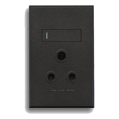 Major-Tech Veti 3 3V20Gg 2X4 Single Socket, Graphite