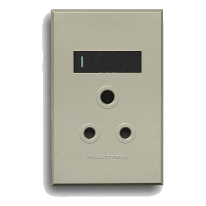 Major-Tech Veti 3 3V20Gt 2X4 Single Socket, Titanium