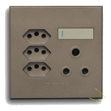 Major-Tech Veti 3 3V25Tb 4X4 Sa+Slimline Socket, Bronze
