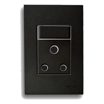 Onesto Matrix Bk-Mxp-2001V Single Socket, Black