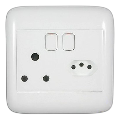Onesto Oracle Onp4011 Sa+Slimline Socket, White