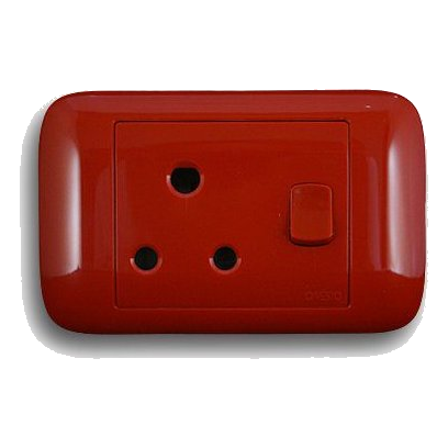 Onesto Oracle Onpd201 Dedicated Socket, Red