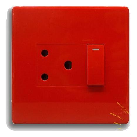 Synerji Deco 4X4 Dedicated Single Socket, Red