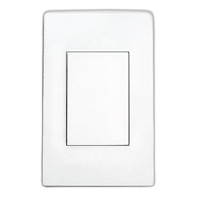 Onesto Matrix Mxs-2012W 2X4 1 Lever 2 Way Switch, White