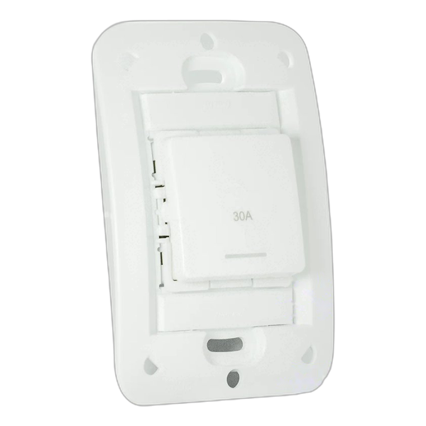 30A Double Pole Isolator – White