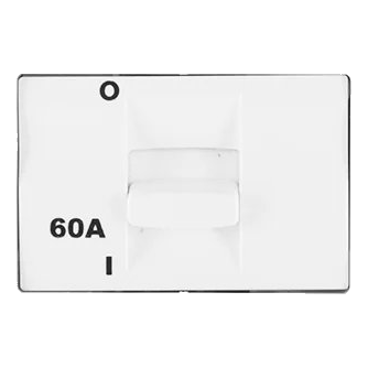 Diamond Triple-pole 60A Isolator on 4×4 Yoke with Coverplate