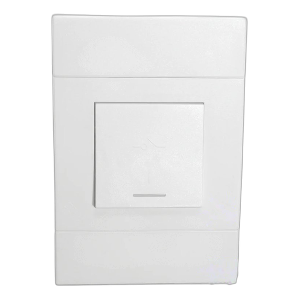 VETi – White 30 Amp Double Pole Isolator (2VW1130D)