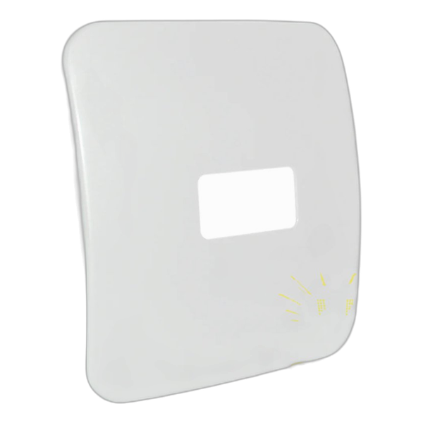 VETi – White One Module Cover Plate (V6212WT)