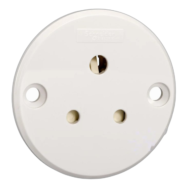 6A Socket For Conduit Wh