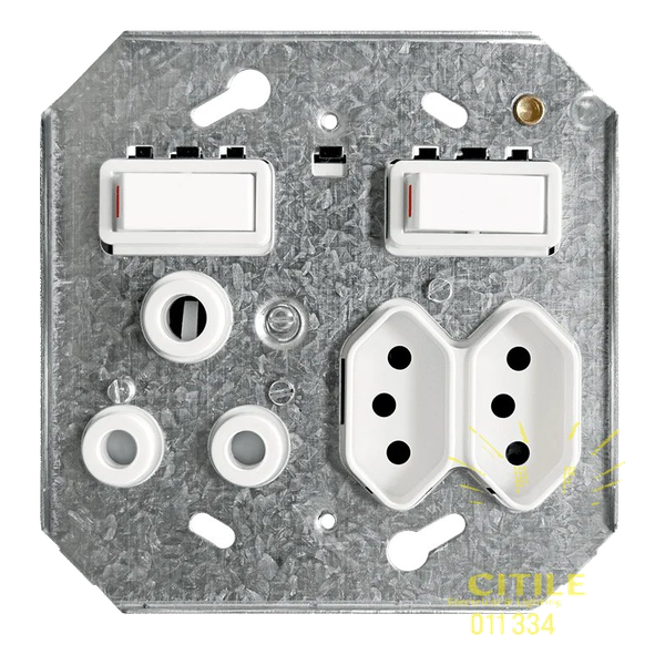 Classic Combination Socket without Coverplate