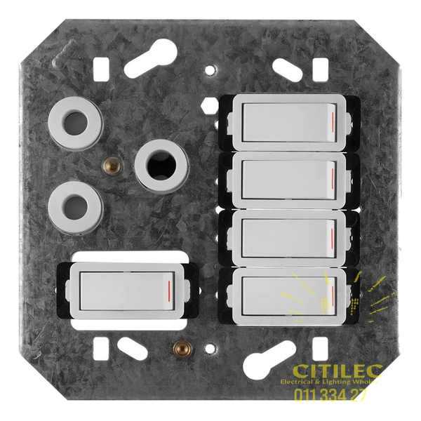 Classic Mixed Circuit 16A Unit