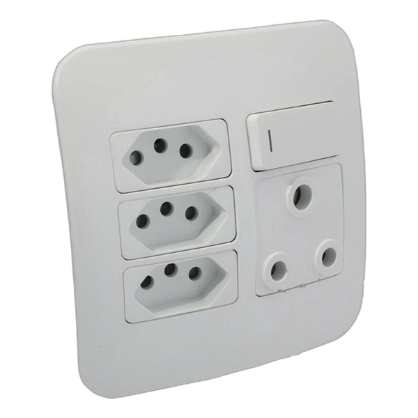 VETi  – White Switched Wall Socket (VG25WTC)