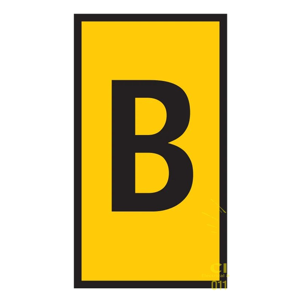 Pre-Termination Cable Markers Ovalgrip Yellow B