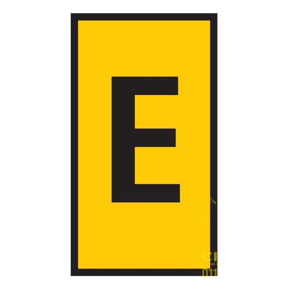 Pre-Termination Cable Markers Ovalgrip Yellow E