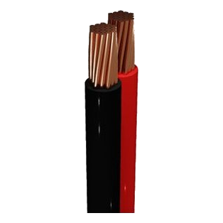 1.5Mm² Red & Black Ripcord Cable, 100M Roll