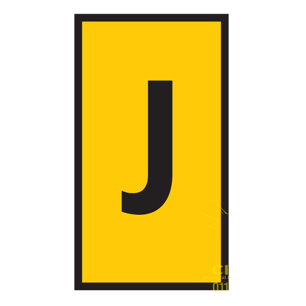 Pre-Termination Cable Markers Ovalgrip Yellow J