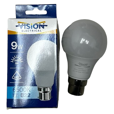 Vision 9W LED Lamp B22 Bayonet 6500K
