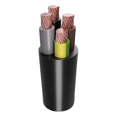 70Mm² 4 Core H07 Trailing Cable, Per Meter