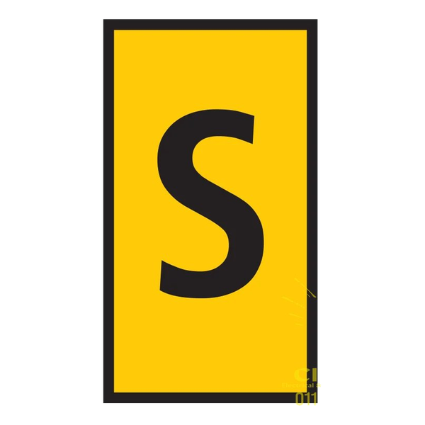 Pre-Termination Cable Markers Ovalgrip Yellow S
