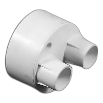 2 Way 20Mm Pvc Back Entry Box