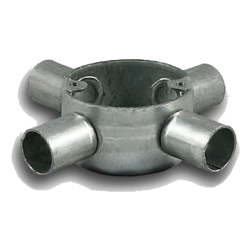 20Mm Galvanized 4 Way Box