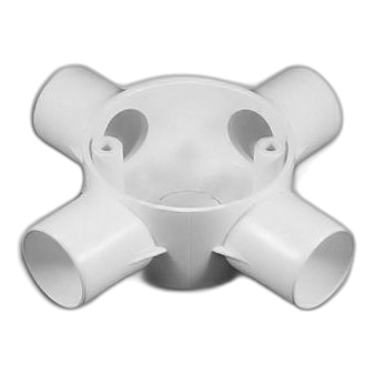 25Mm Pvc 4 Way Box