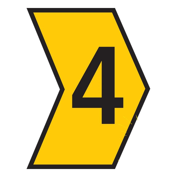 Pre-Termination Cable Markers Yellow 4