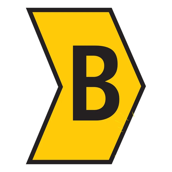 Pre-Termination Cable Markers Yellow B