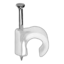 20Mm Pvc Conduit Clip Saddle, White