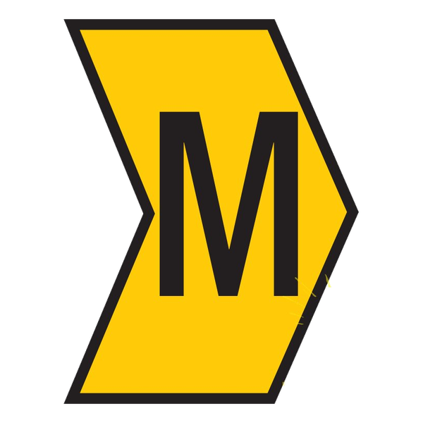 Pre-Termination Cable Markers Yellow M