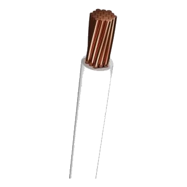 16mm² White General Purpose House Wire, Per 100m Roll