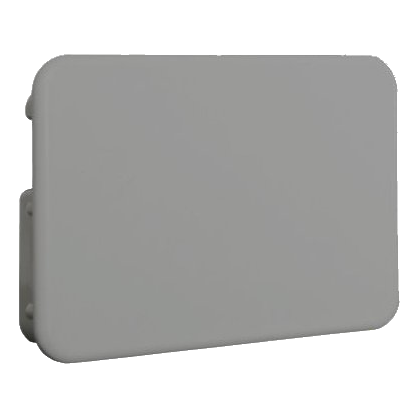 100Mmx100Mm Pvc Trunking End Cap – Grey