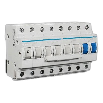 Hager Sf463 4 Pole 63Amp Change Over Switch