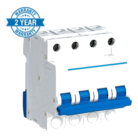 Chint Nb1 4 Pole 6Ka 10Amp 1000V Dc Circuit Breaker